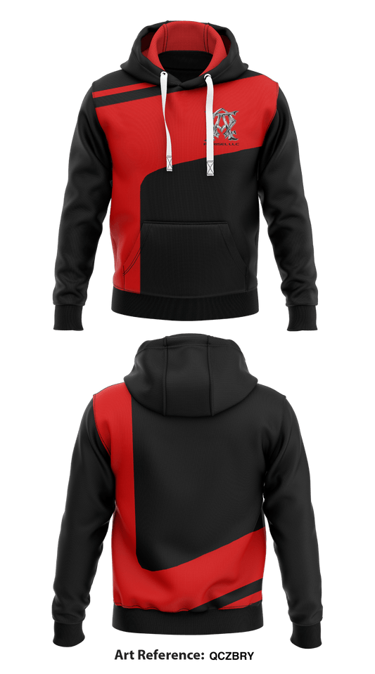 PariSel Llc  Core Men's Hooded Performance Sweatshirt - QCzBRY
