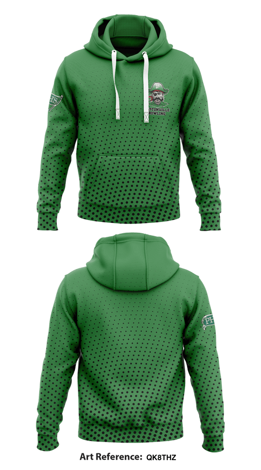 Pattonville bowling  Core Men's Hooded Performance Sweatshirt - qK8ThZ