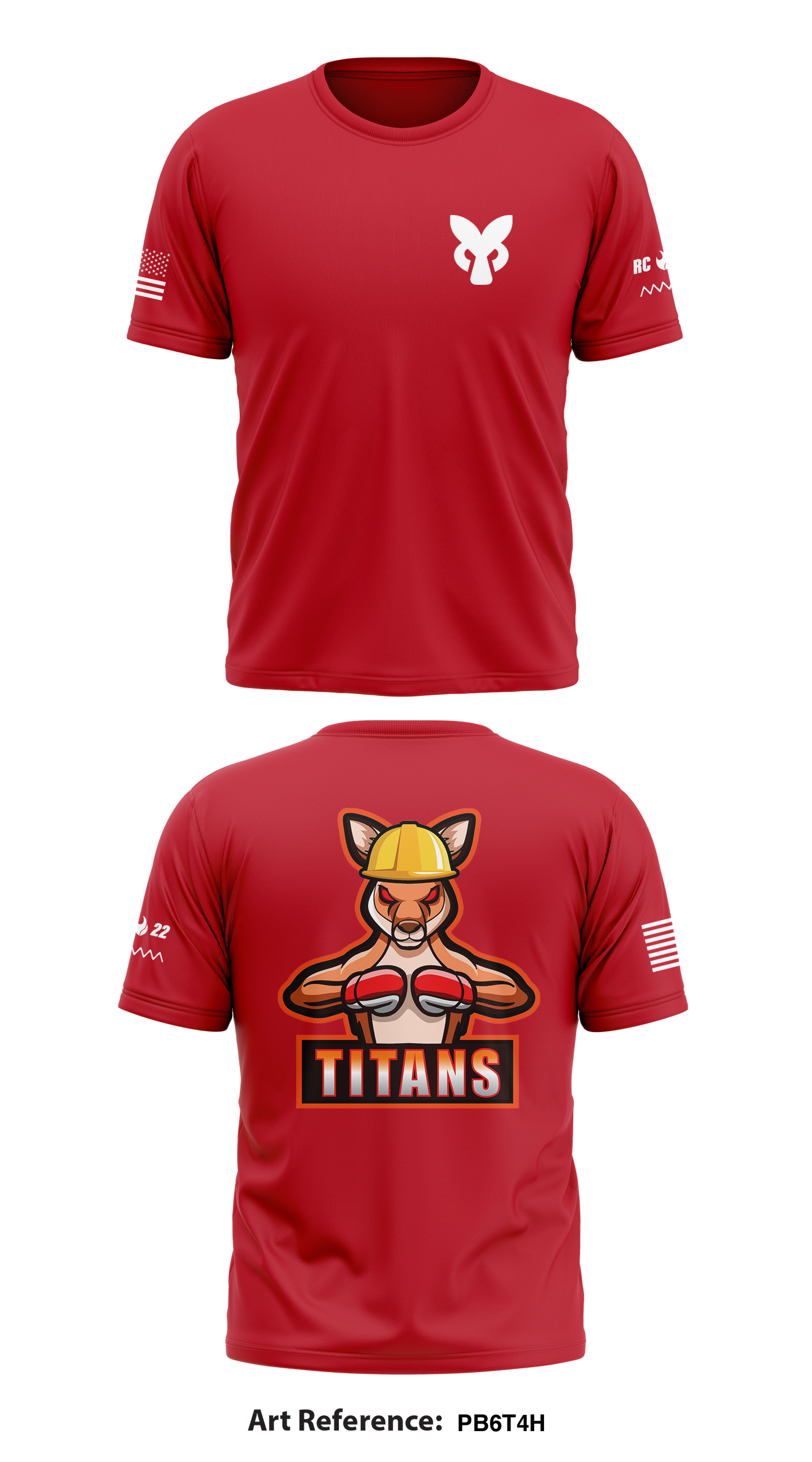 500th ESC Core Men's SS Performance Tee - Pb6T4H