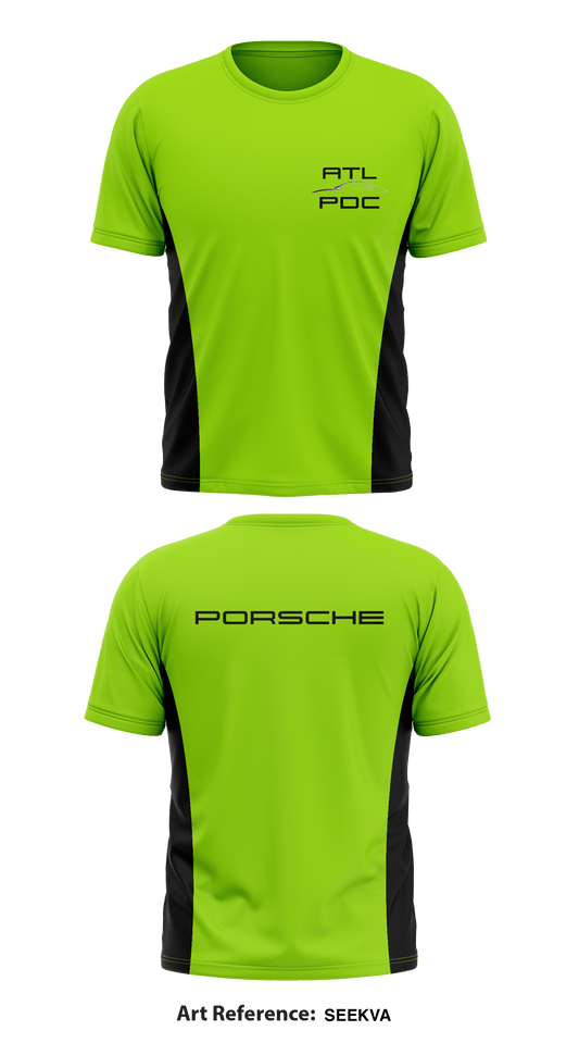 Porsche Logistics Store 1 Core Men's SS Performance Tee - SEekvA