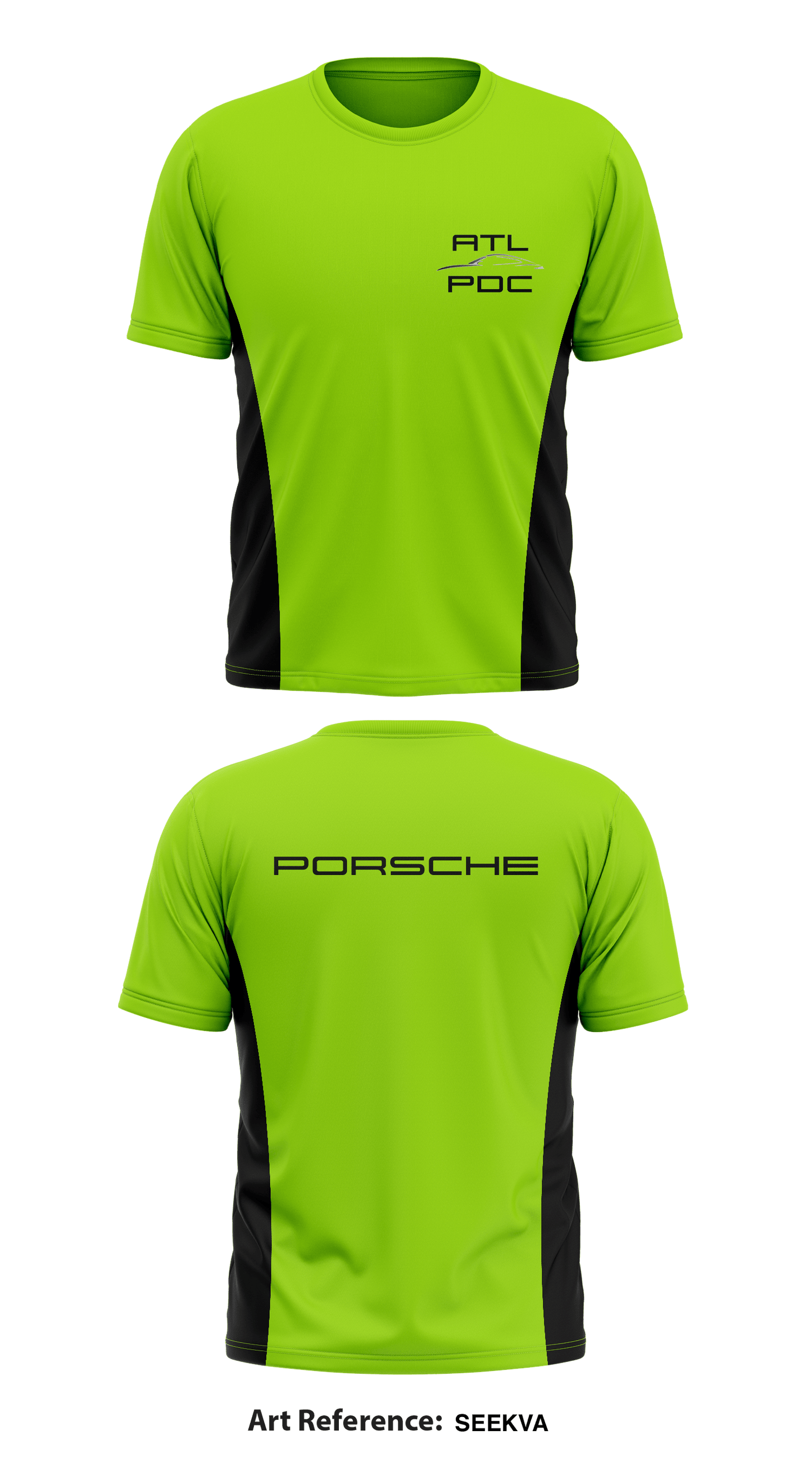 Porsche Logistics Store 1 - Women's Core Men's SS Performance Tee - SEekvA