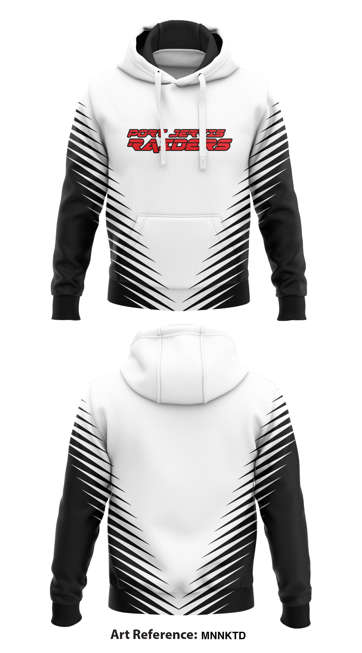 Port Jervis Raiders Store 3 Core Men's Hooded Performance Sweatshirt - MNnkTD
