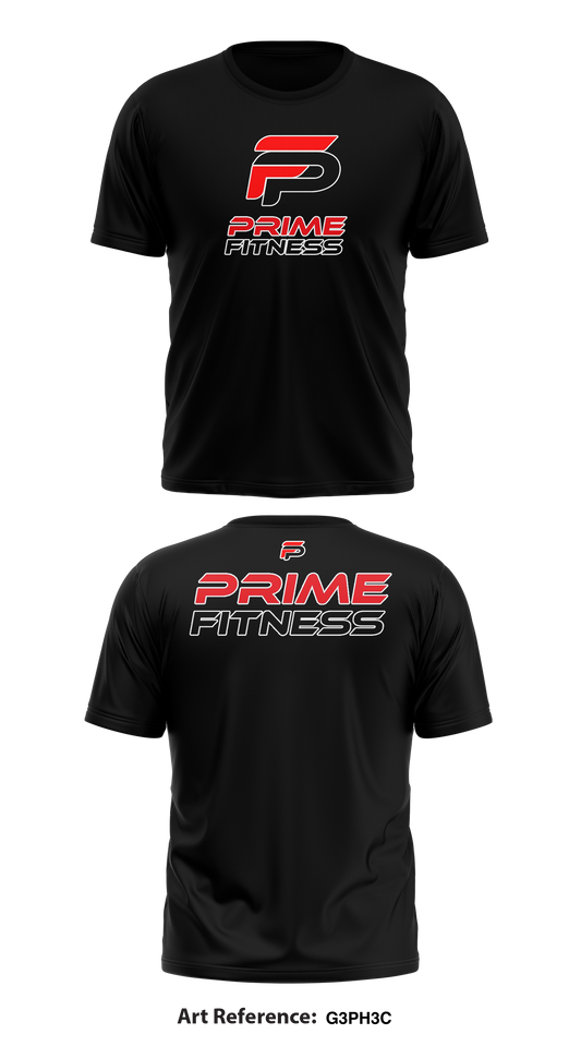 Prime Fitness Store 1 Core Men's SS Performance Tee - G3ph3c