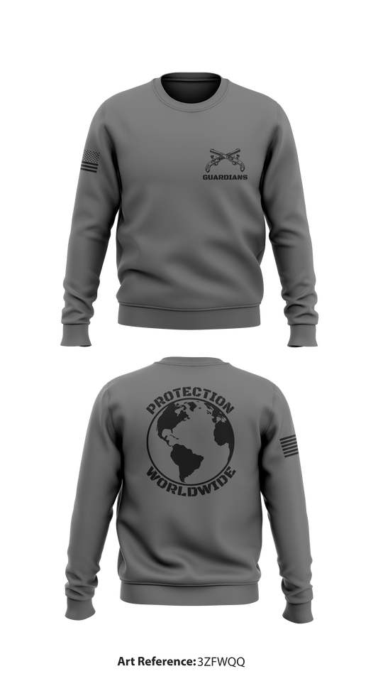 Protective Services Battalion Store 1 Core Men's Crewneck Performance Sweatshirt - 3zFWQQ