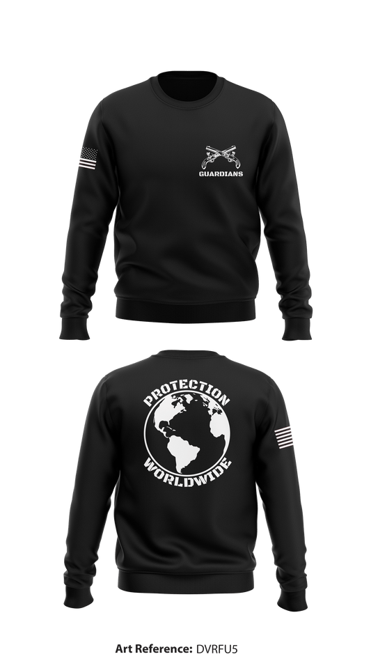 Protective Services Battalion Store 1 Core Men's Crewneck Performance Sweatshirt - dVRFu5