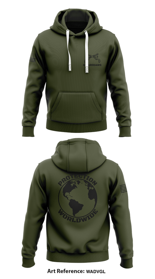 Protective Services Battalion Store 1 Core Men's Hooded Performance Sweatshirt - WaDvGL