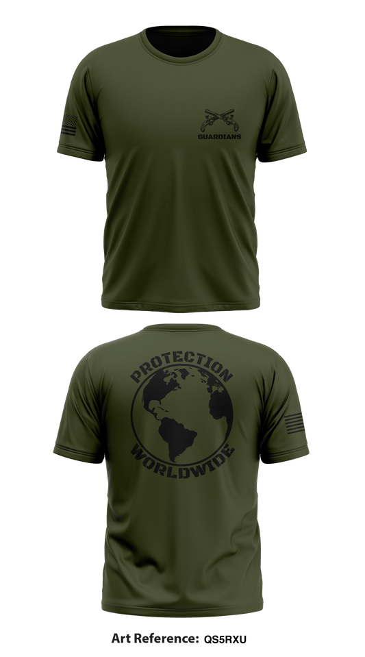 Protective Services Battalion Store 1 Core Men's SS Performance Tee - QS5RxU