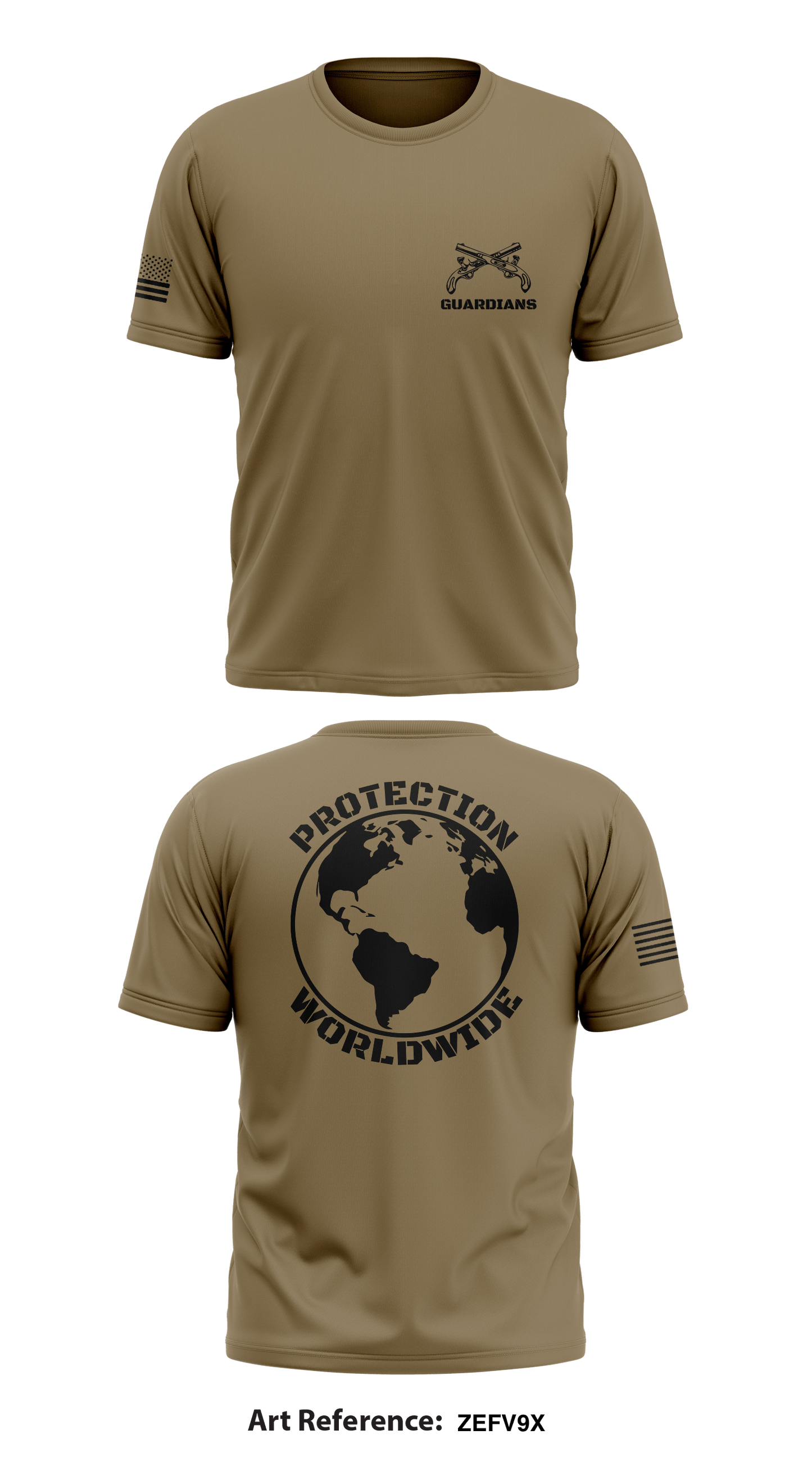 Protective Services Battalion Store 1 Core Men's SS Performance Tee - ZEfv9x