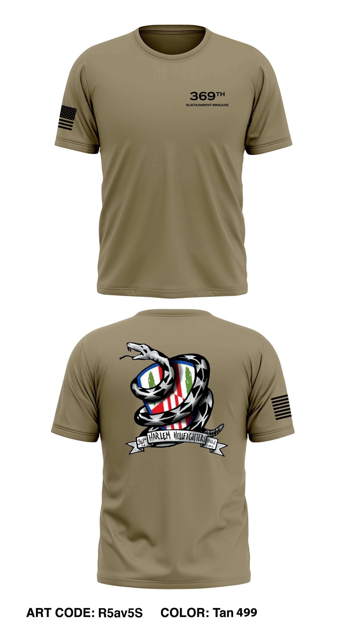369th SB Core Men's SS Performance Tee - R5av5S