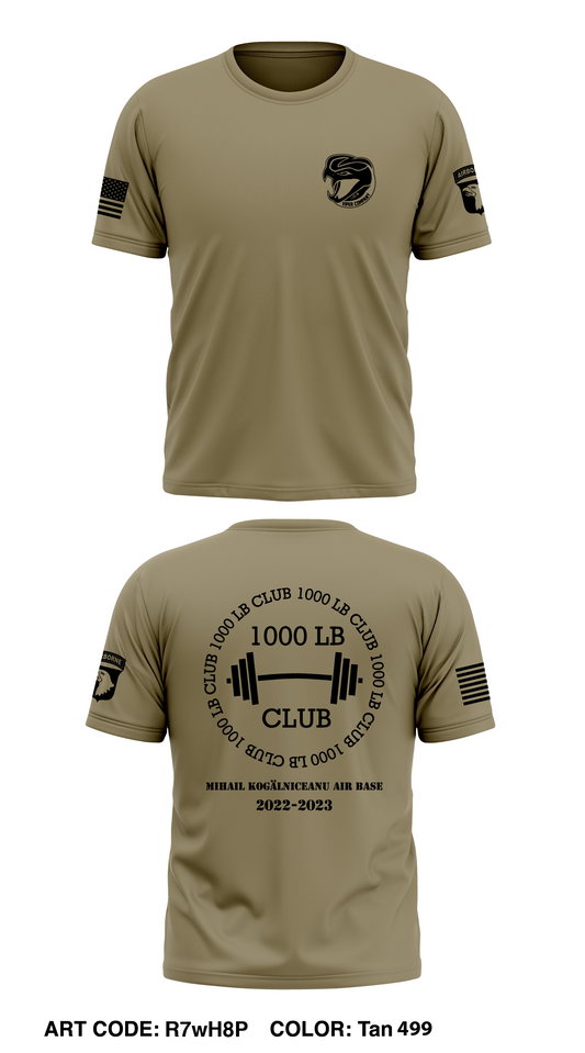 Viper co, 1-26IN, 2BDE, 101st Core Men's SS Performance Tee - R7wH8P