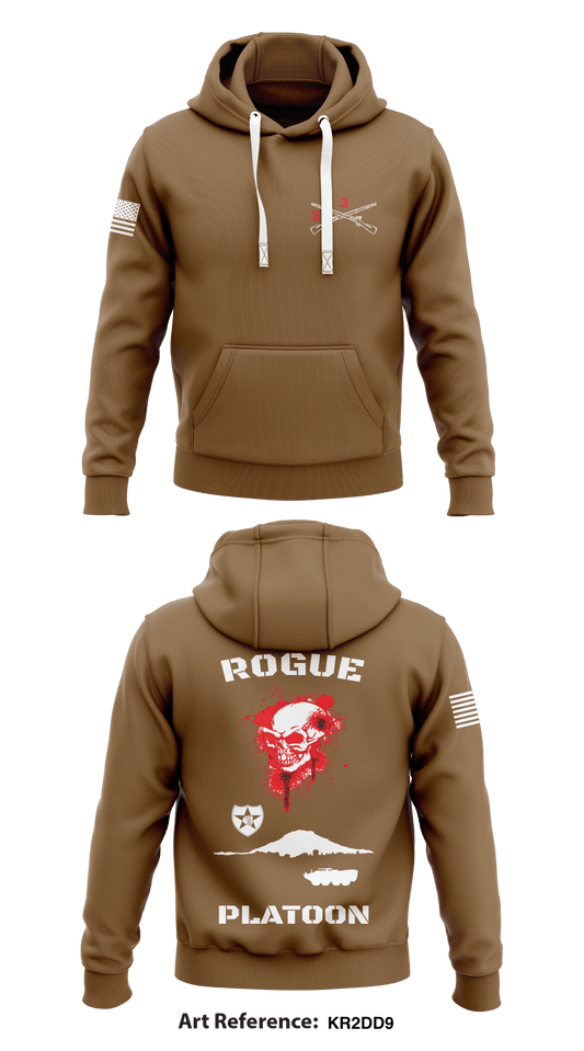 Rogue Platoon Store 1  Core Men's Hooded Performance Sweatshirt - kR2DD9