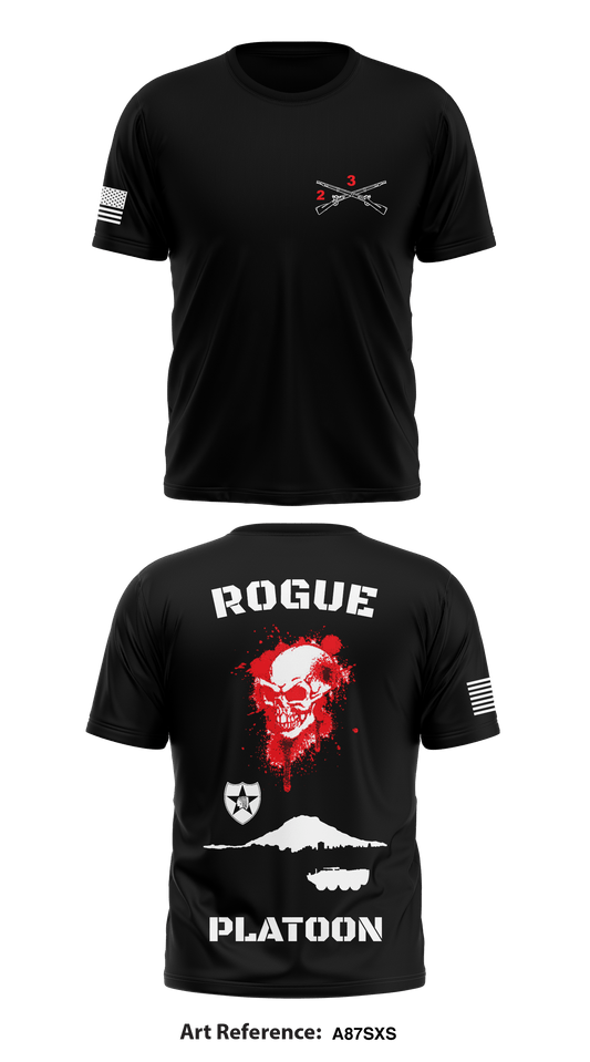 Rogue Platoon Store 1 Core Men's SS Performance Tee - a87sxs