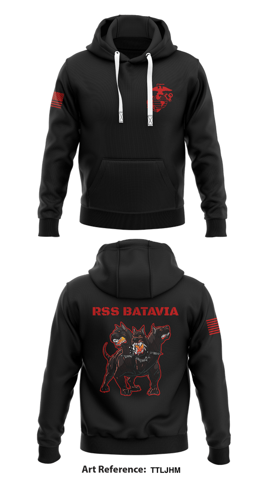 RSS Batavia Store 1  Core Men's Hooded Performance Sweatshirt - TtLjHm