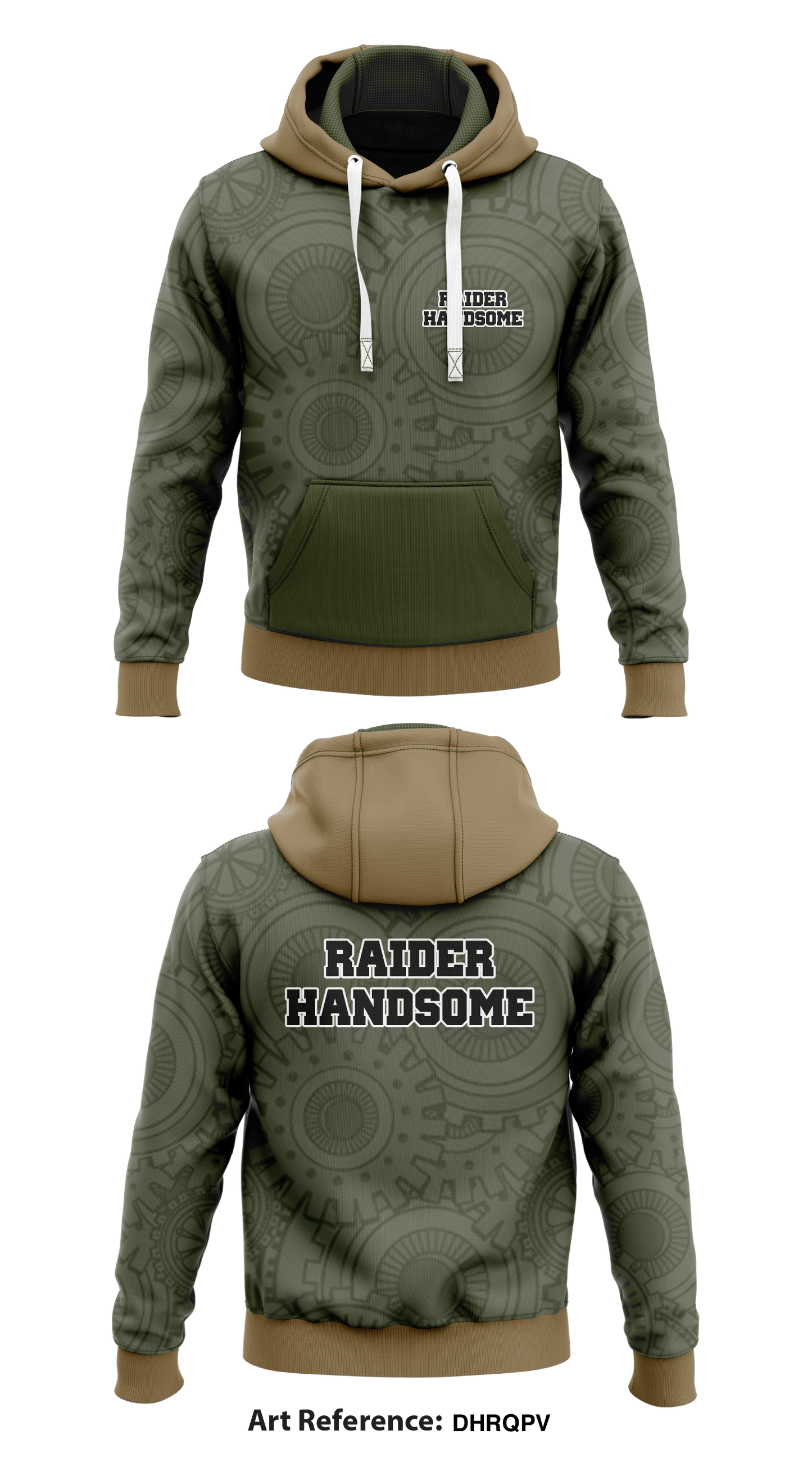 Raider Handsome Store 1 Core Men's Hooded Performance Sweatshirt - DHRqpv