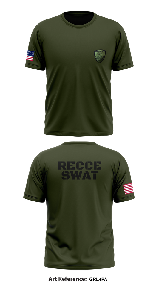 Recce Swat Store 1 Core Men's SS Performance Tee - GrL4pA