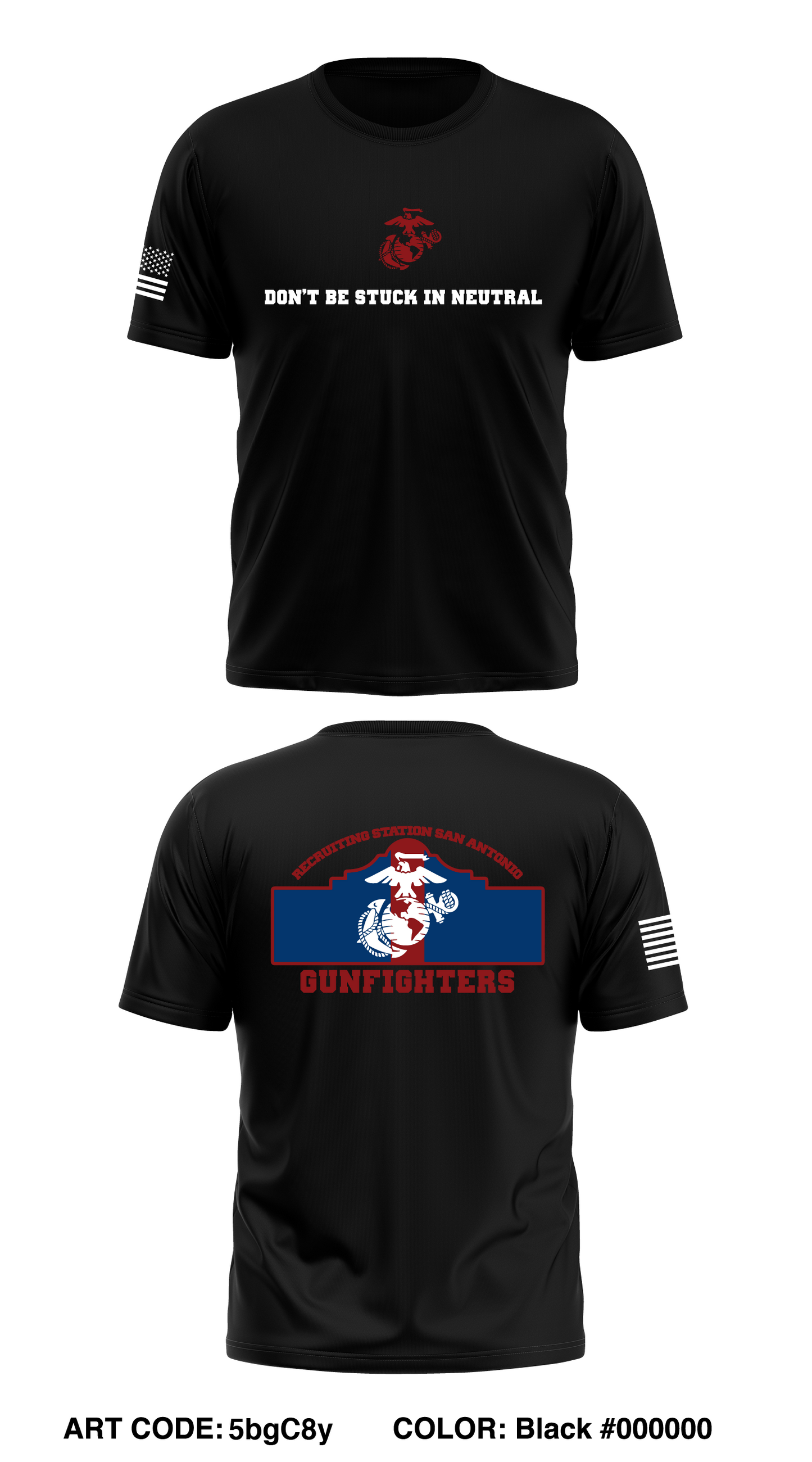 Recruiting Station San Antonio  Store 1 Core Men's SS Performance Tee - 5bgC8y