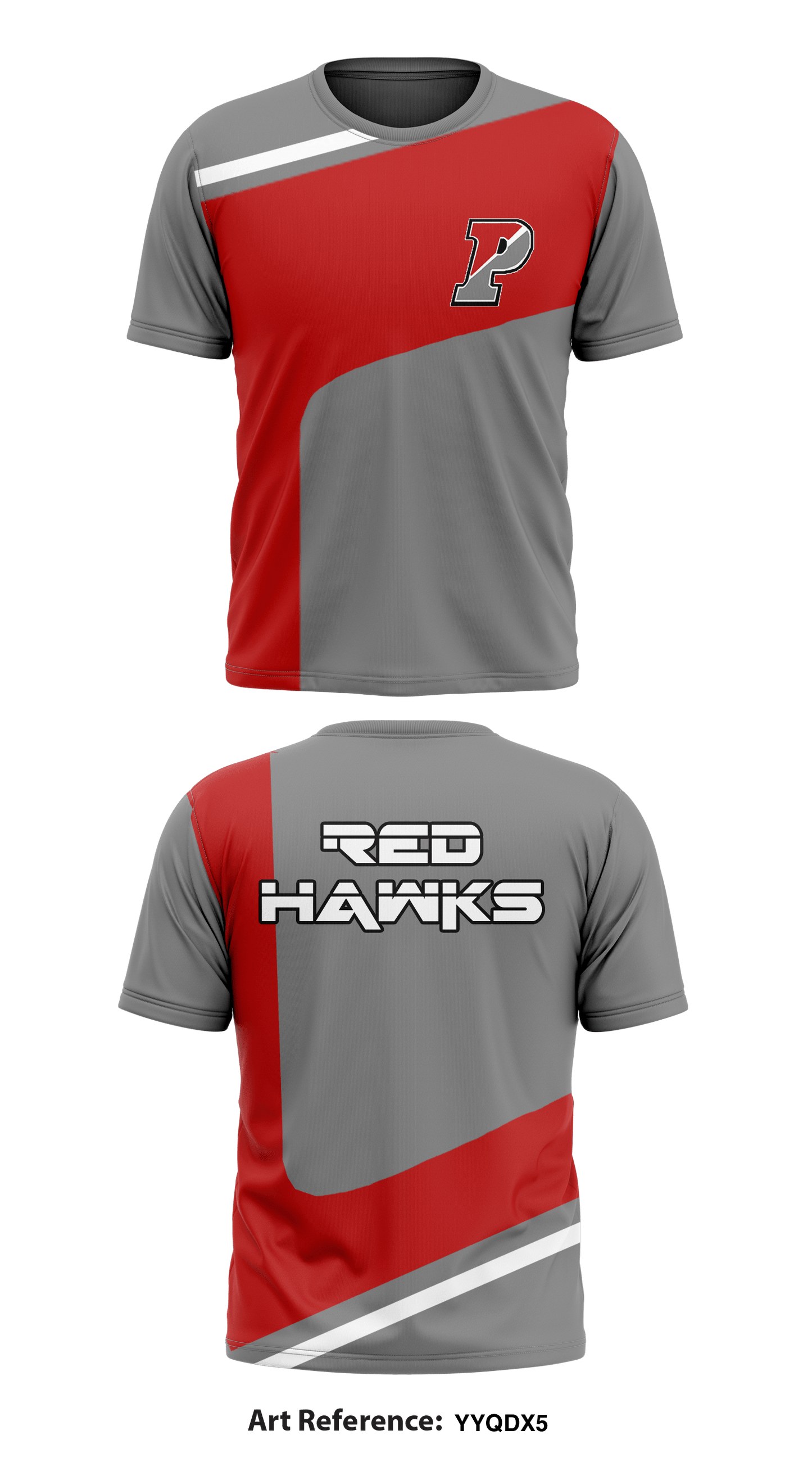 Baseball Jersey Sublimated Hawks