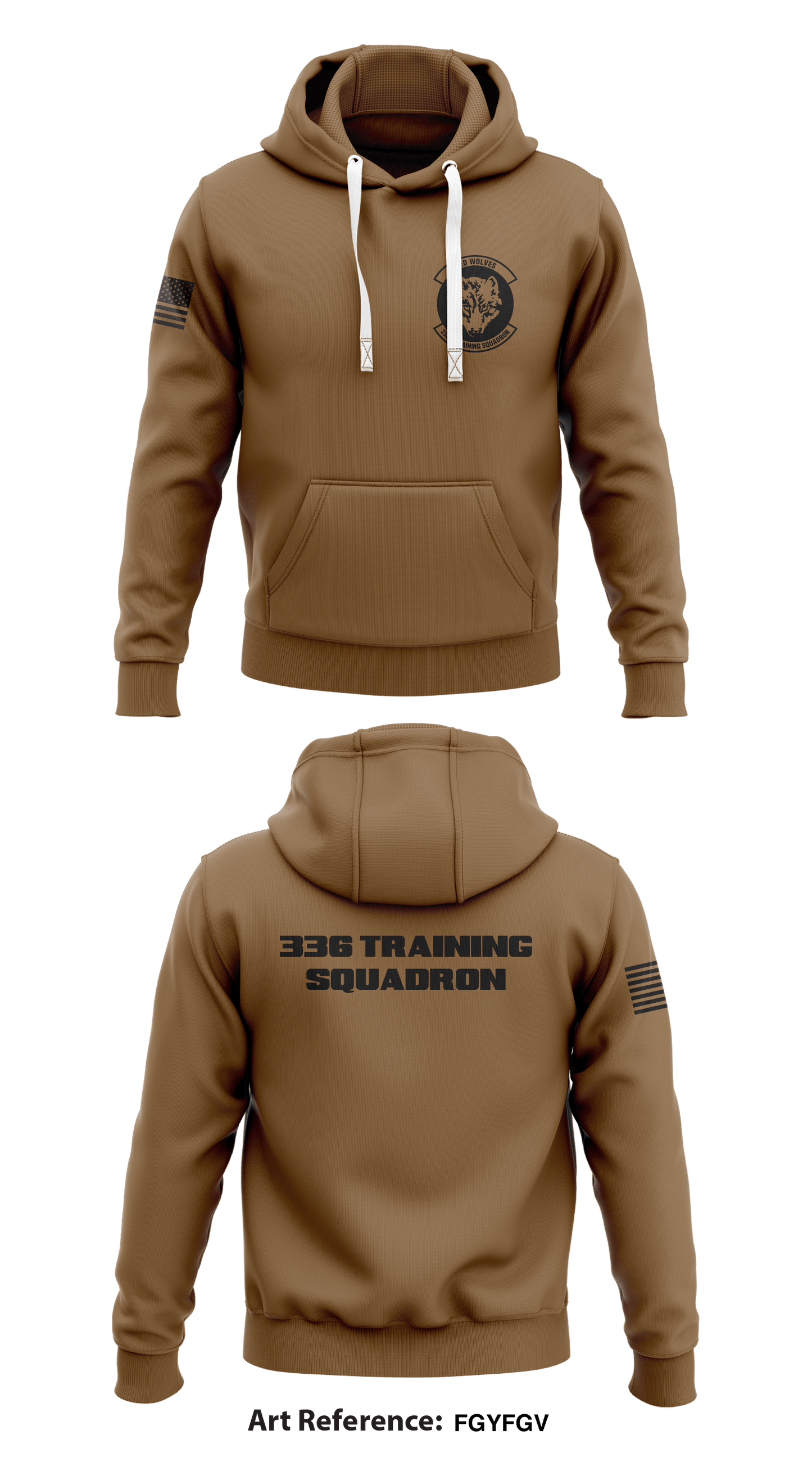 336 Training Squadron Store 1 Core Men's Hooded Performance Sweatshirt - FgyFGV