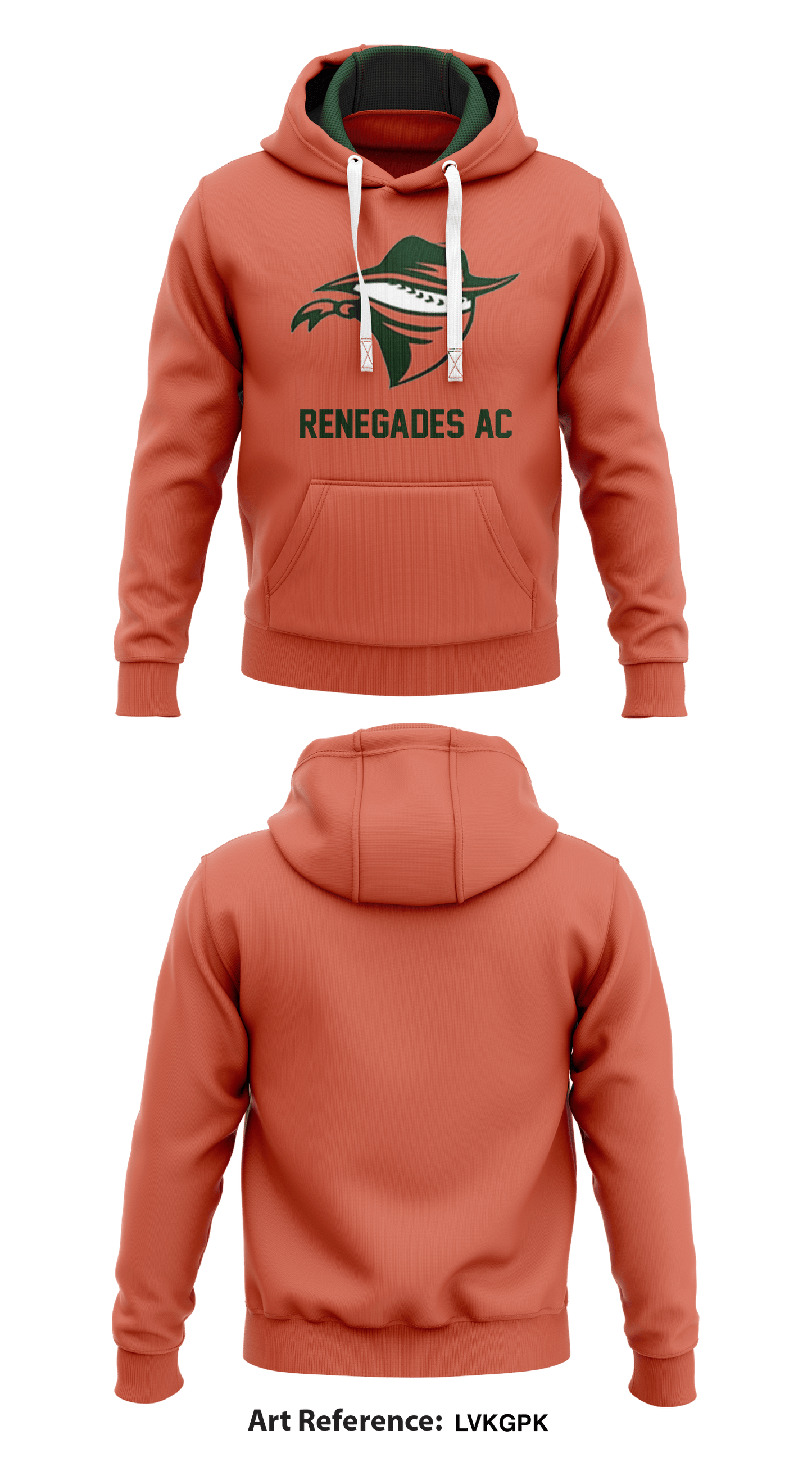 Renegades (AC) Store 1  Core Men's Hooded Performance Sweatshirt - LVkGPk