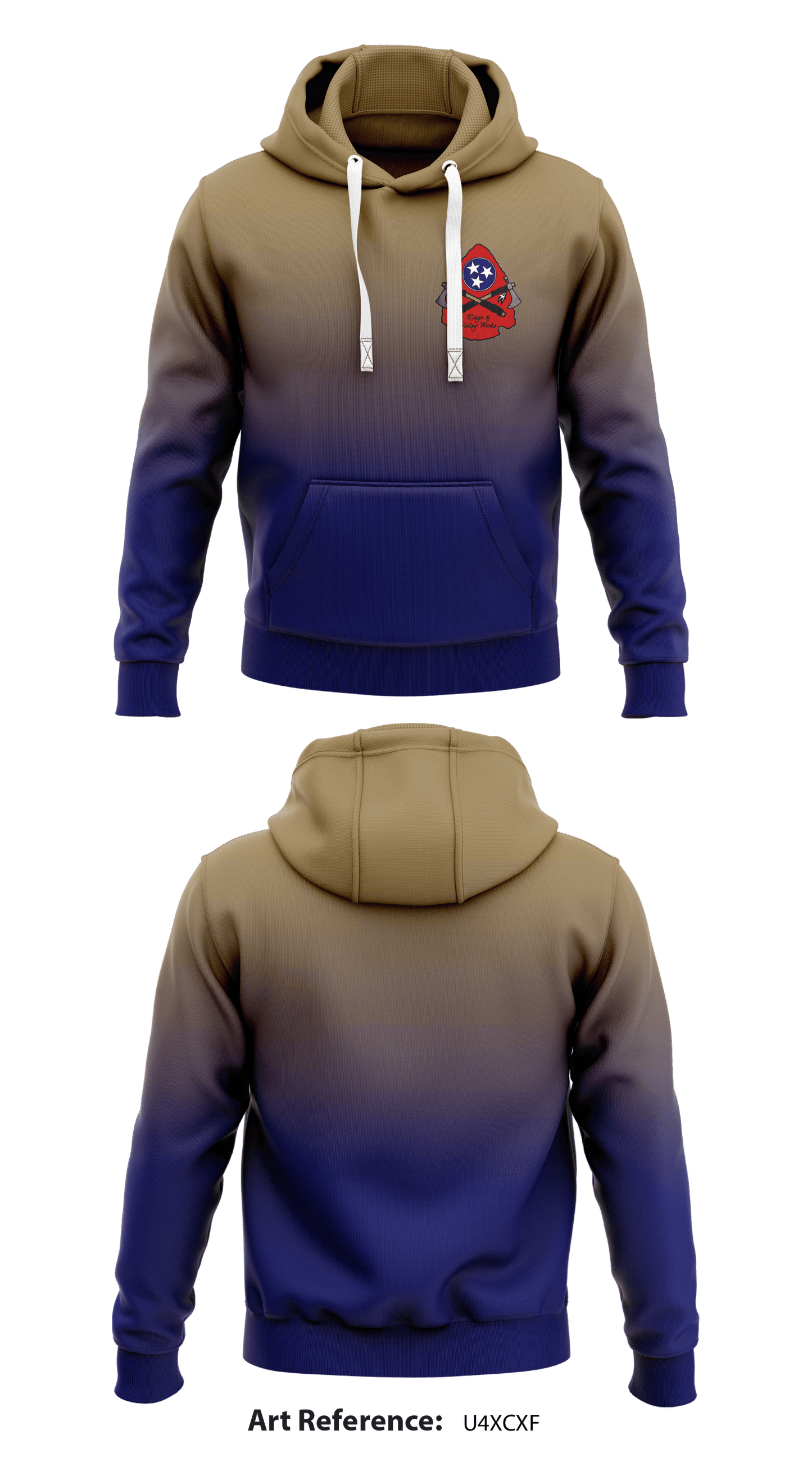 Ridge and Valley Works Store 1  Core Men's Hooded Performance Sweatshirt - U4xCXF