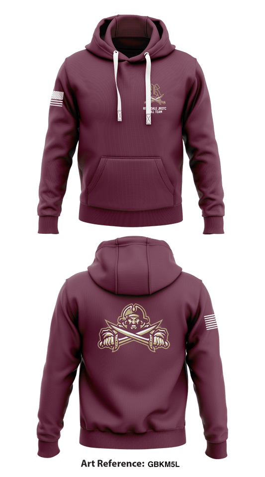 Riverdale JROTC Drill Team Store 1 Core Men's Hooded Performance Sweatshirt - gBKm5L