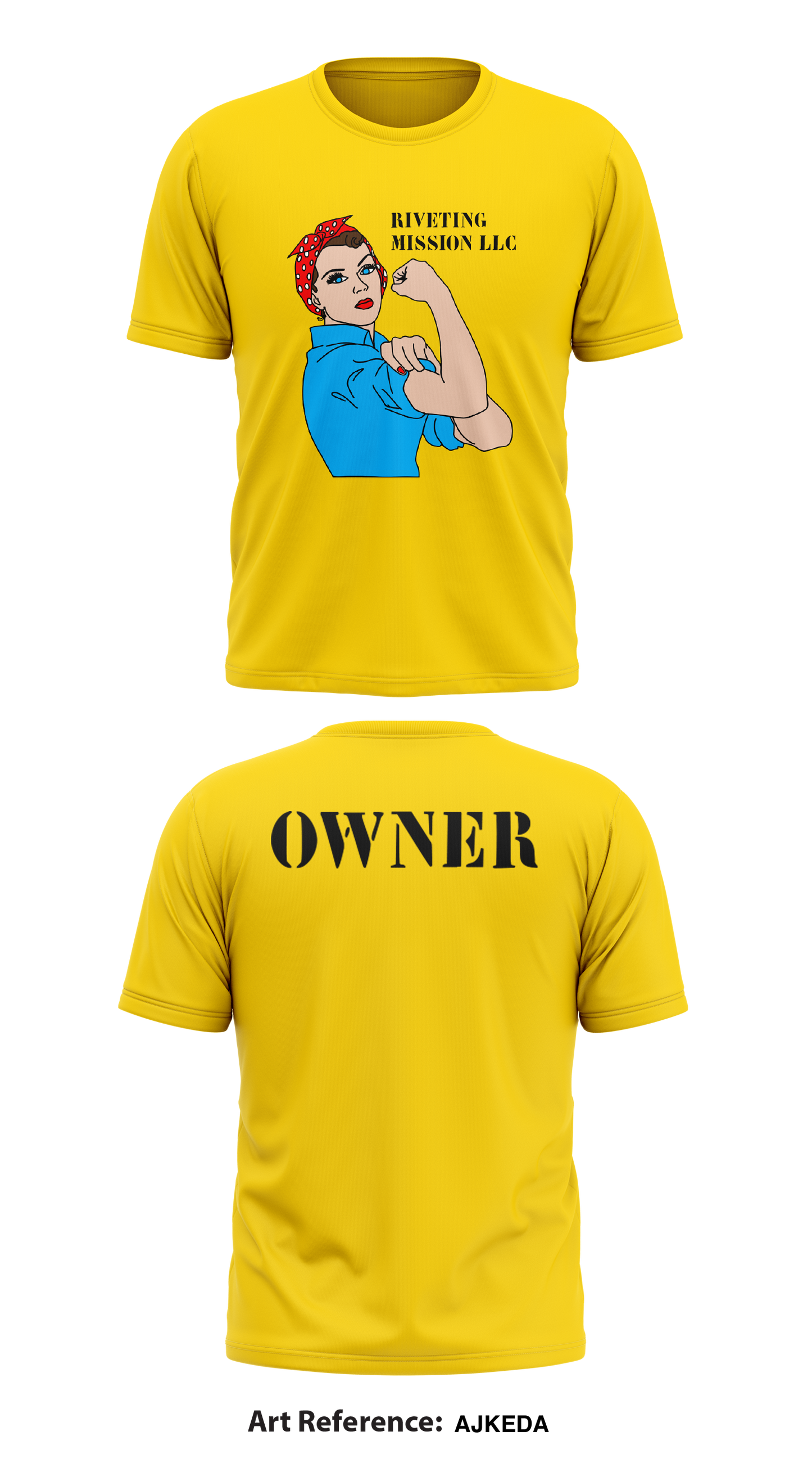 Riveting Mission LLC Store 1 Core Men's SS Performance Tee - AjkEdA