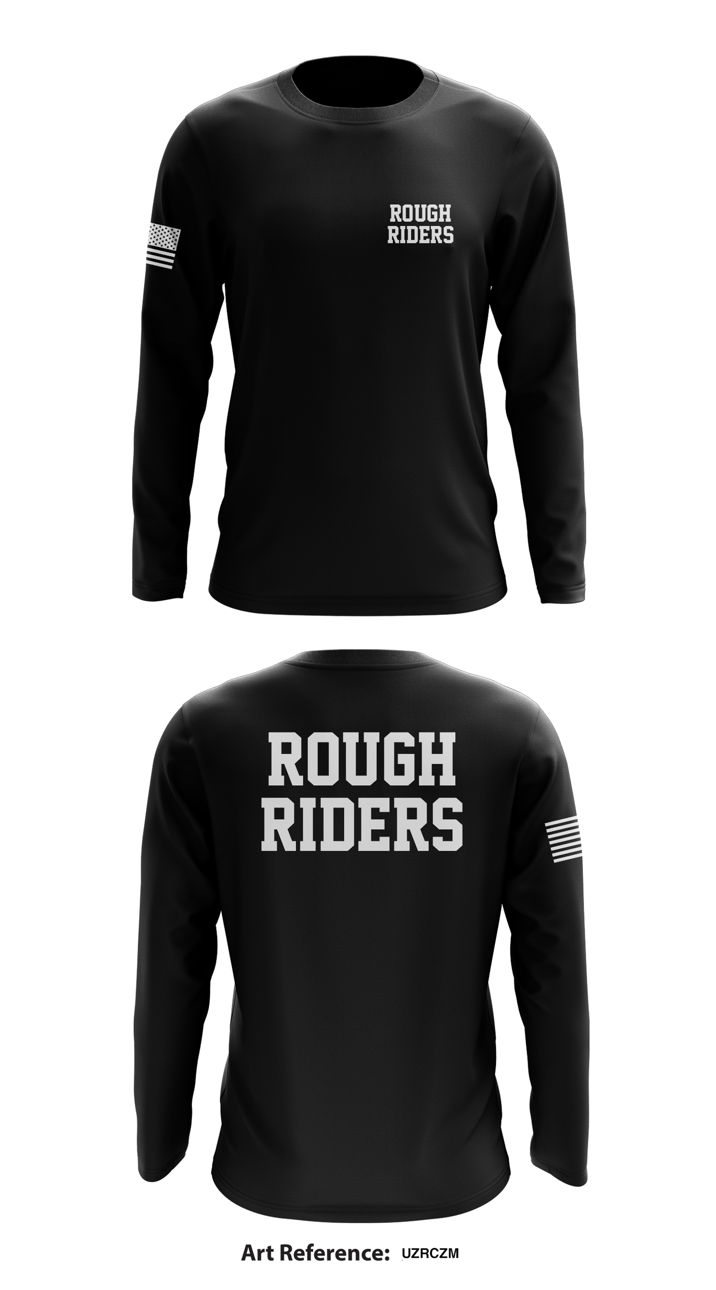 Rough Riders Store 1 Core Men's LS Performance Tee - UZrcZM