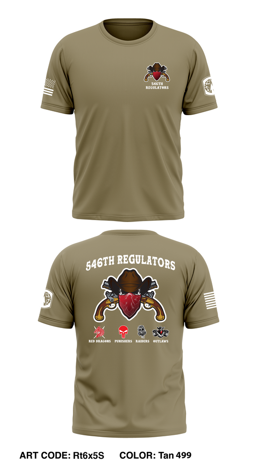 546th Military Police Company Core Men's SS Performance Tee - Rt6x5S