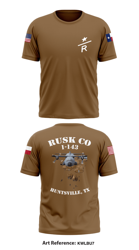 Rusk Company 1-143 Store 1 Core Men's SS Performance Tee - KwLBu7
