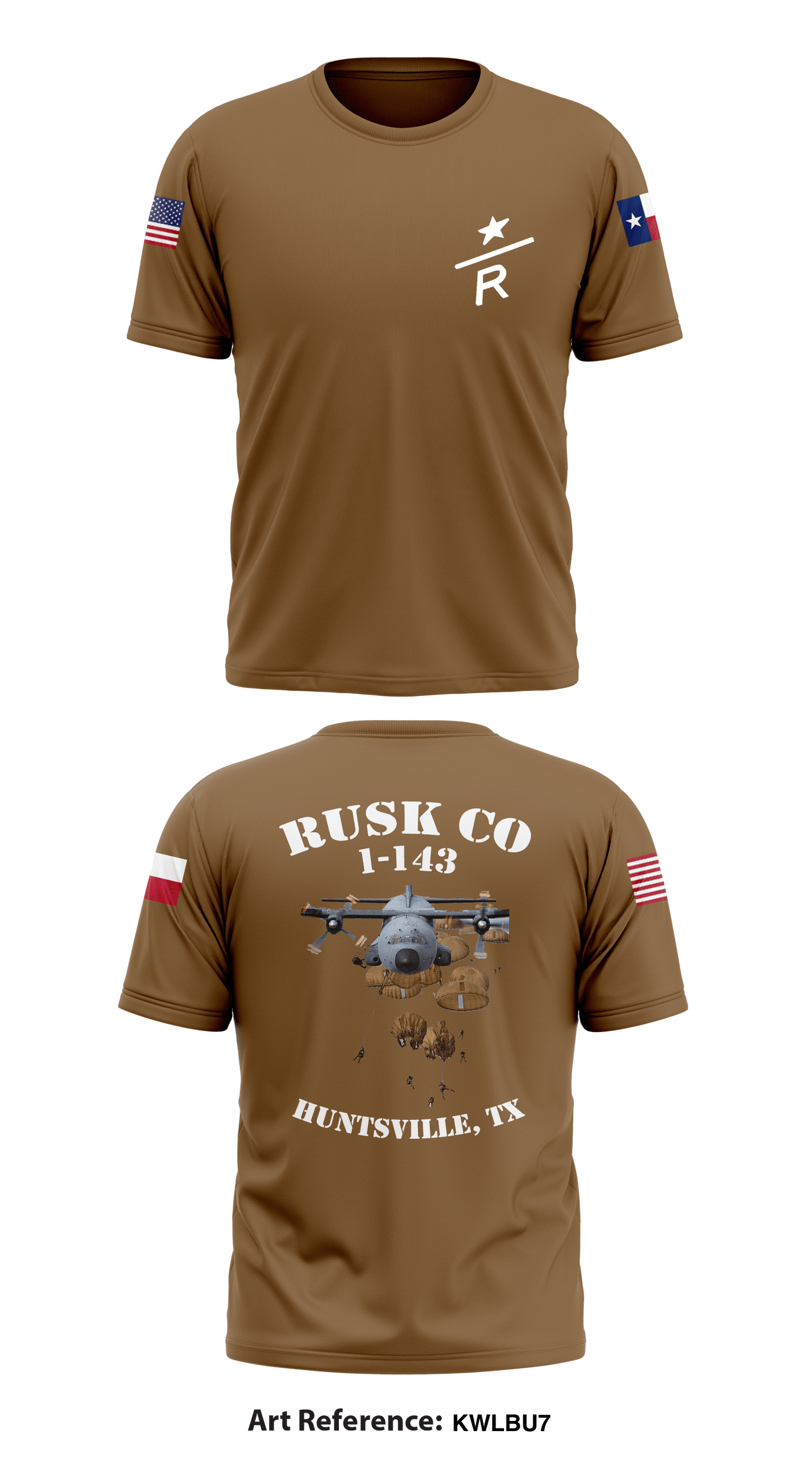 Rusk Company 1-143 Store 1 Core Men's SS Performance Tee - KwLBu7