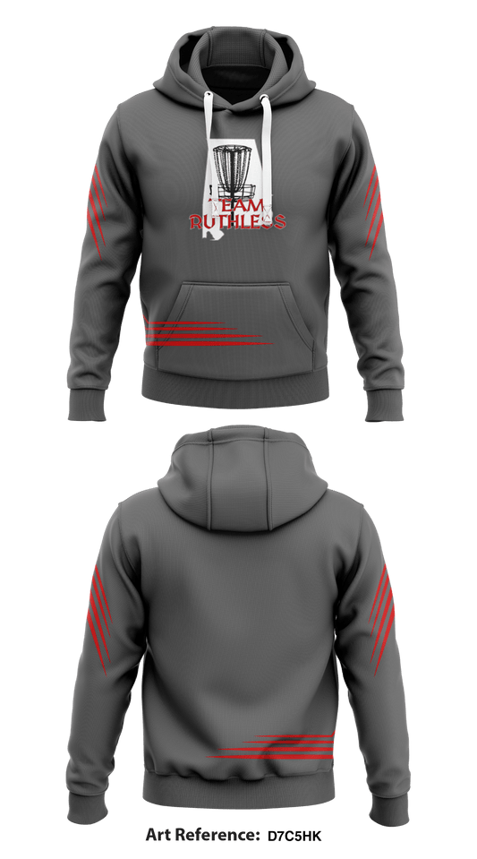 Ruthless Discs  Core Men's Hooded Performance Sweatshirt - d7c5hk