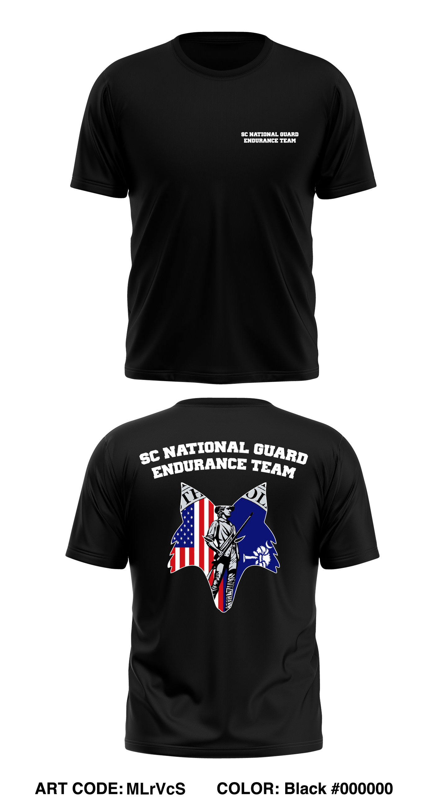SC National Guard Endurance Team Store 1 Core Men's SS Performance Tee - MLrVcS