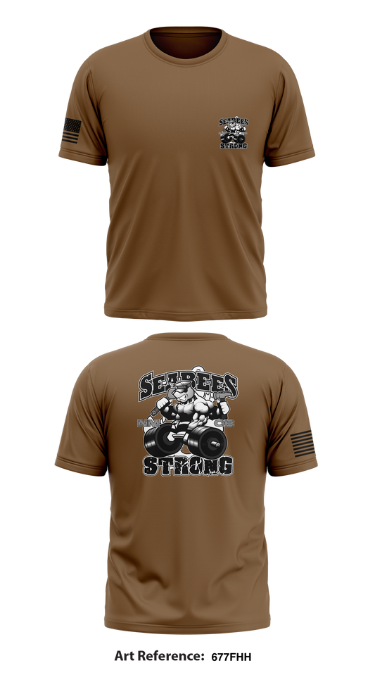 SEABEES Store 1 Core Men's SS Performance Tee - 677FHH