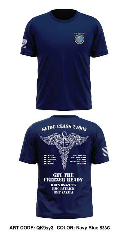 SFIDC CLASS 21005 Store 1 Core Men's SS Performance Tee - QK9sy3