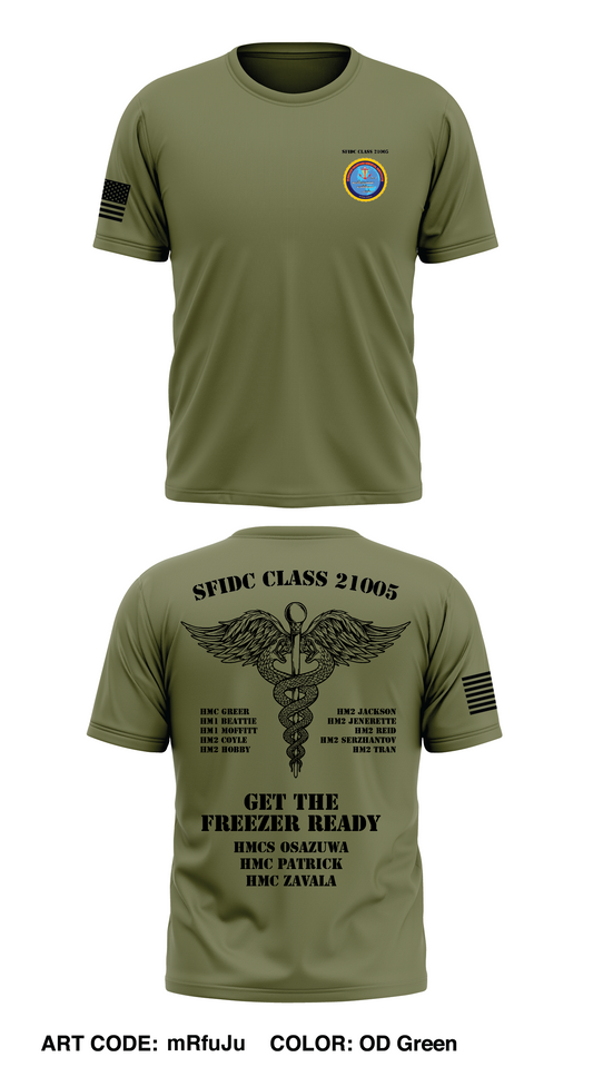 SFIDC CLASS 21005 Store 1 Core Men's SS Performance Tee - mRfuJu