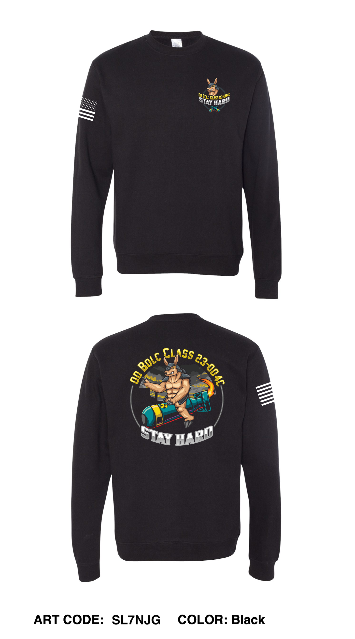 OD BOLC Class 23-004C Comfort Unisex Crewneck Sweatshirt - SL7NJG