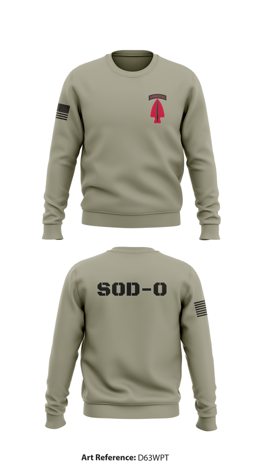 SOD-O Store 1 Core Men's Crewneck Performance Sweatshirt - D63wpT