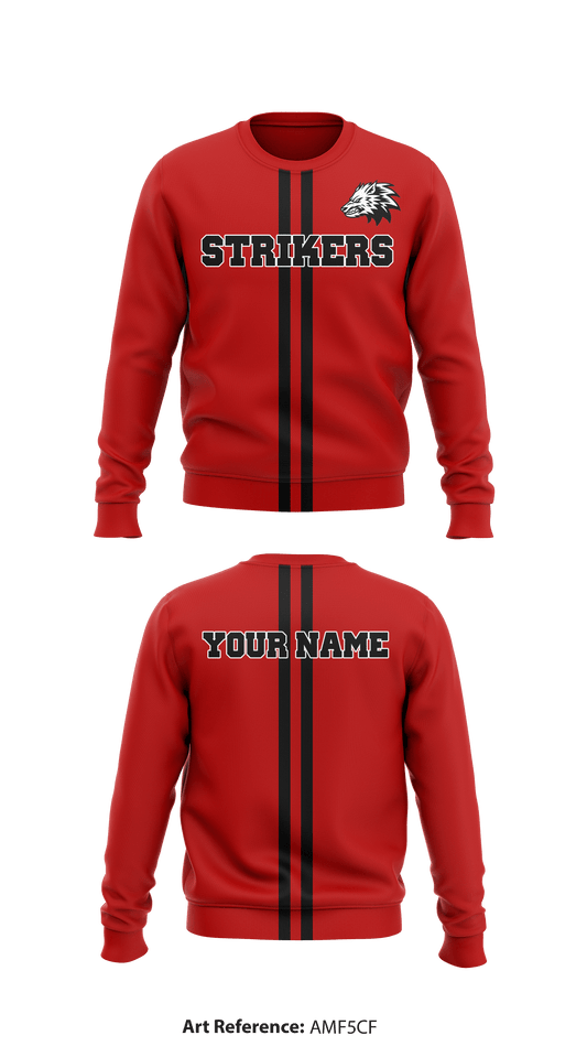 STRIKERS-2 Core Men's Crewneck Performance Sweatshirt - aMF5cF