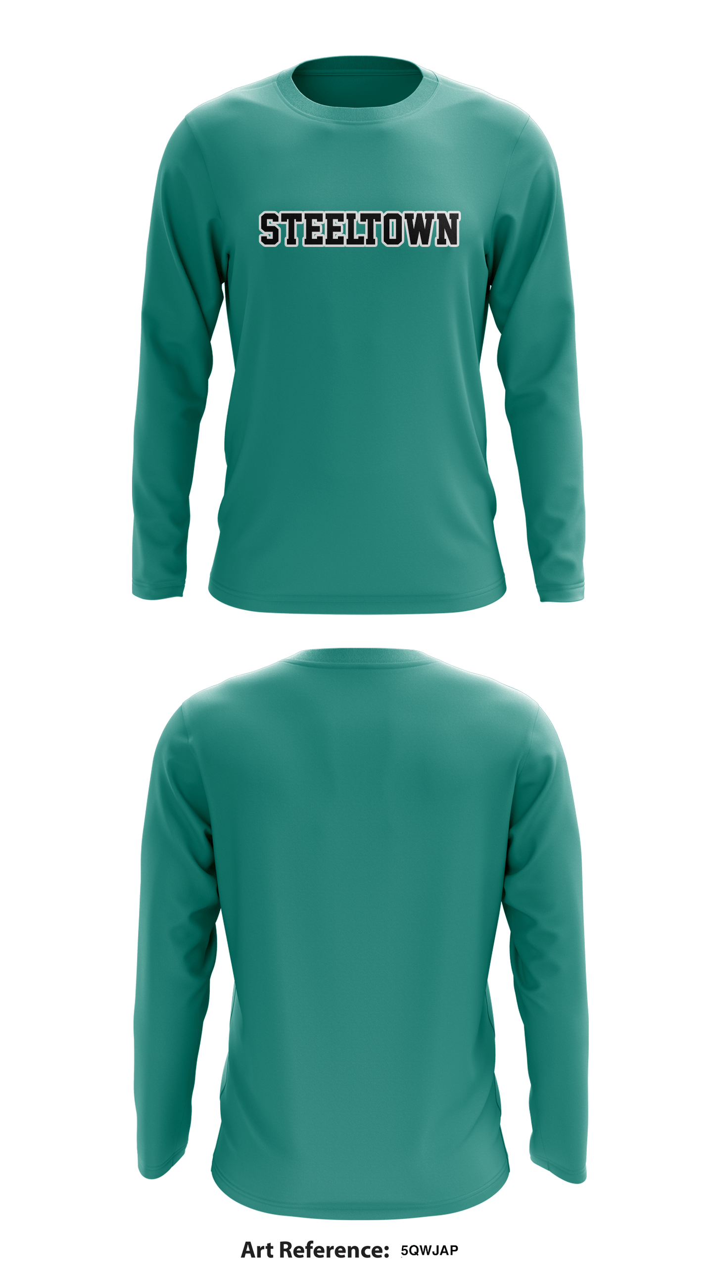 STEELTOWN Store 1 Core Men's LS Performance Tee - 5QWJaP