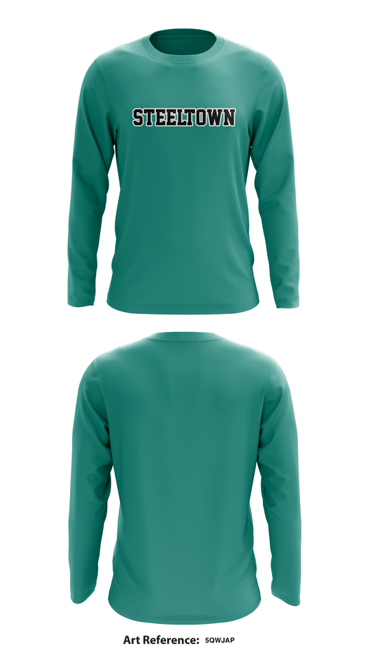 STEELTOWN Store 1 Core Men's LS Performance Tee - 5QWJaP