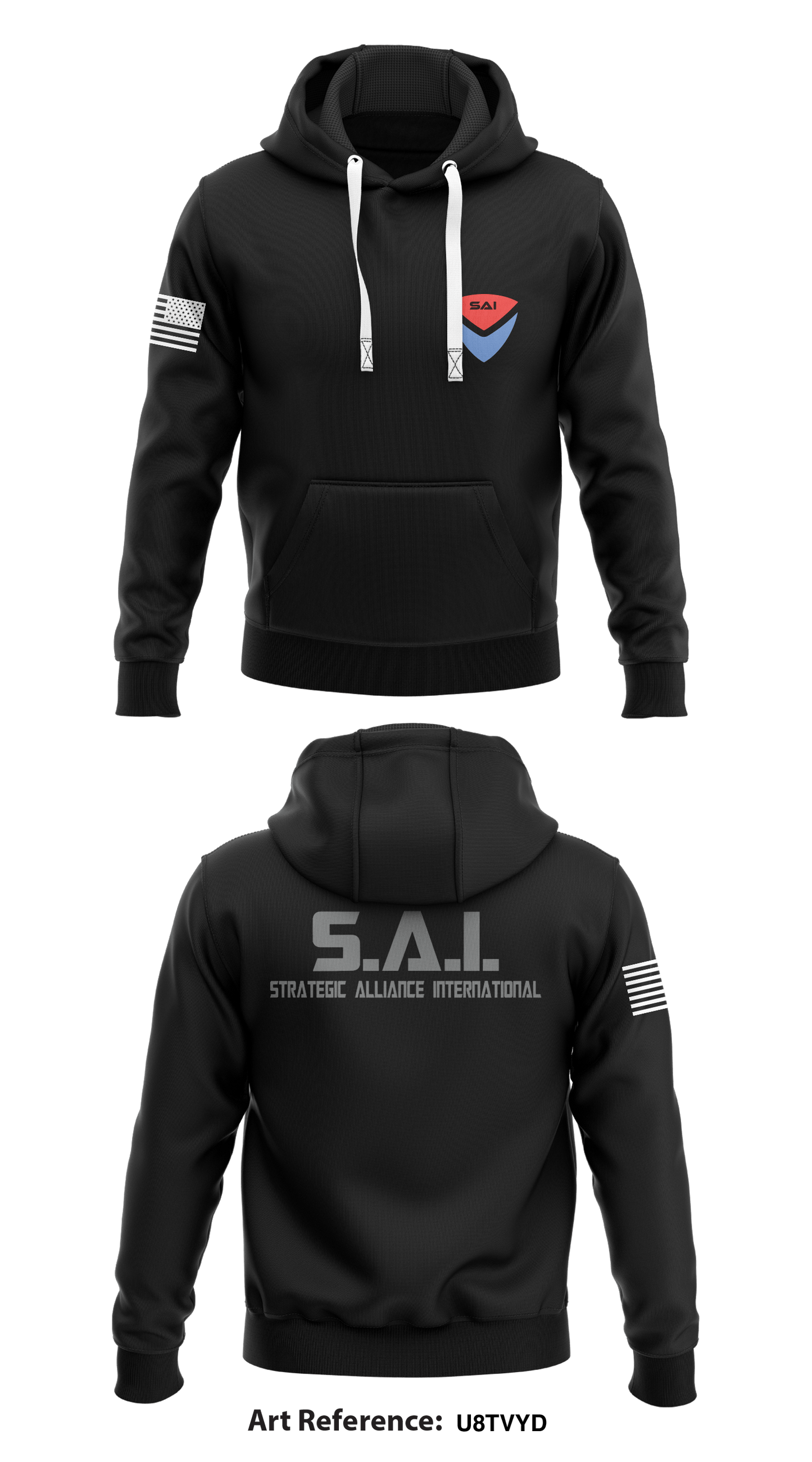 STRATEGIC ALLIANCE INTERNATIONAL Core Men's Hooded Performance Sweatshirt - u8TVYd