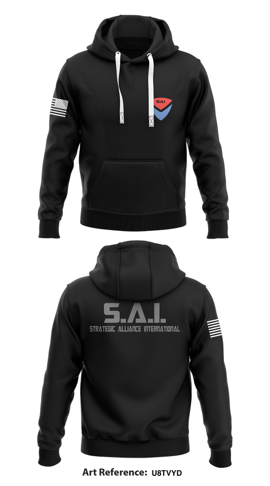 STRATEGIC ALLIANCE INTERNATIONAL Core Men's Hooded Performance Sweatshirt - u8TVYd