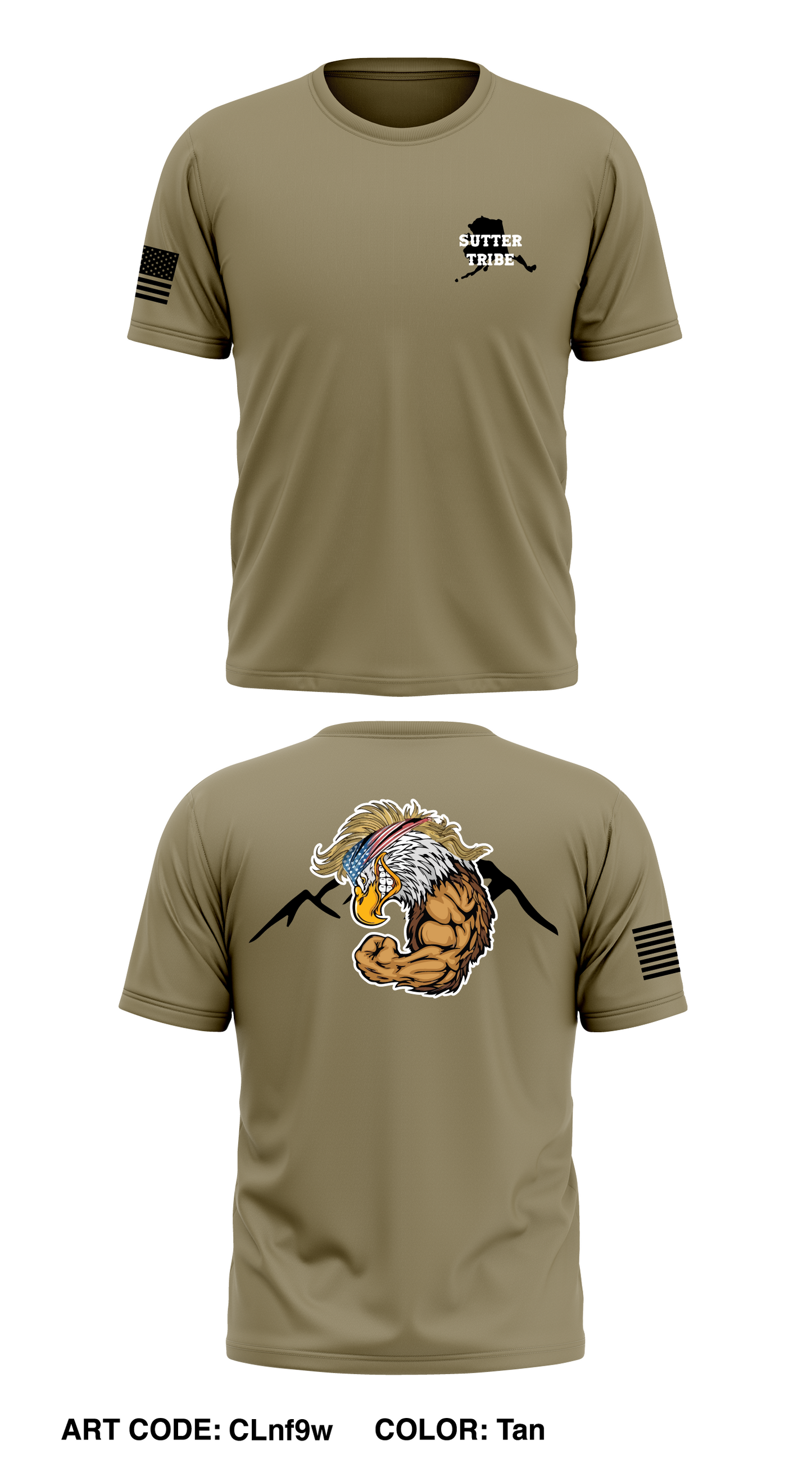 Sutter Tribe Store 1 Core Men's SS Performance Tee - CLnf9w
