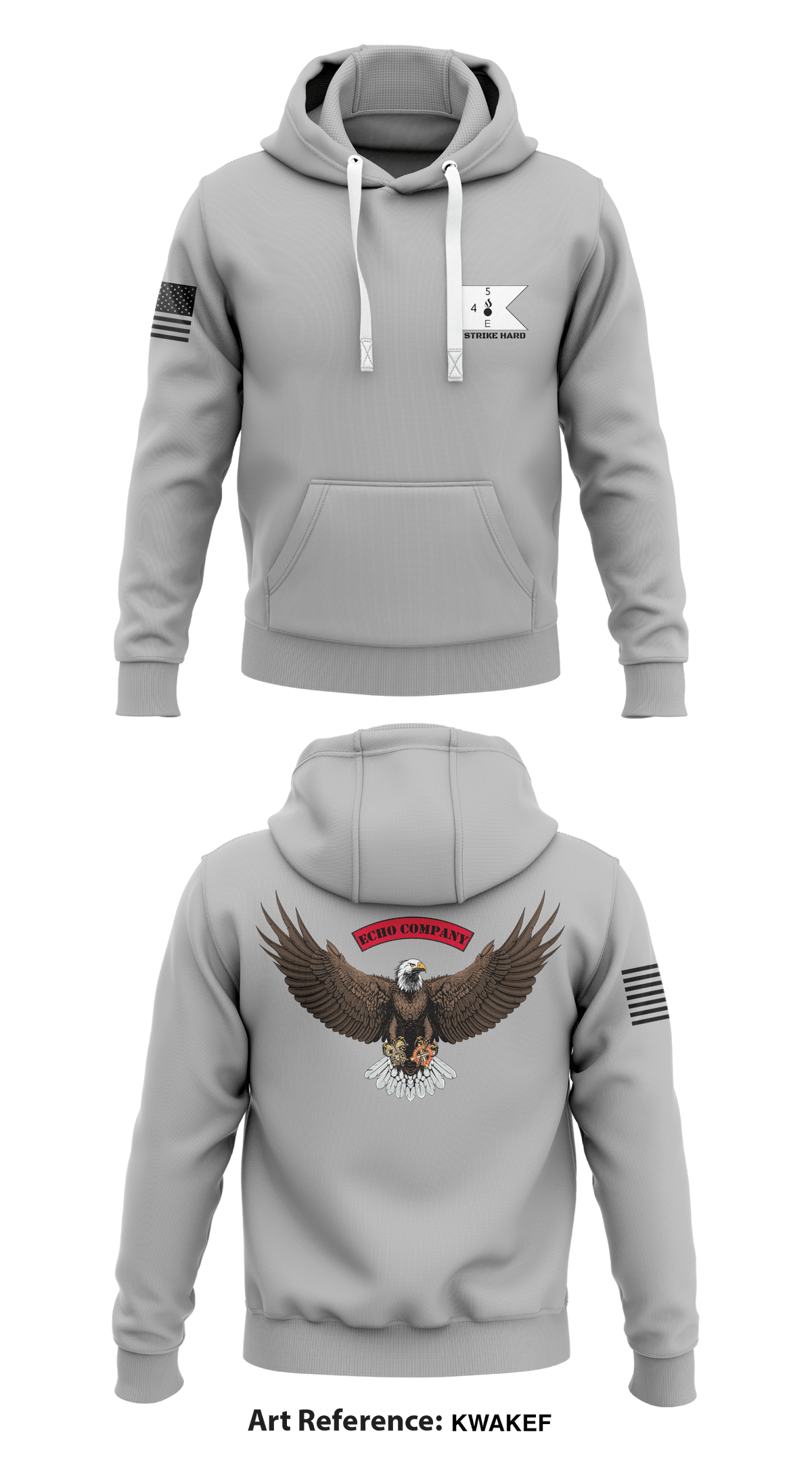 SVC Co. 4-5 ADA BN Store 1  Core Men's Hooded Performance Sweatshirt - KWaKEf