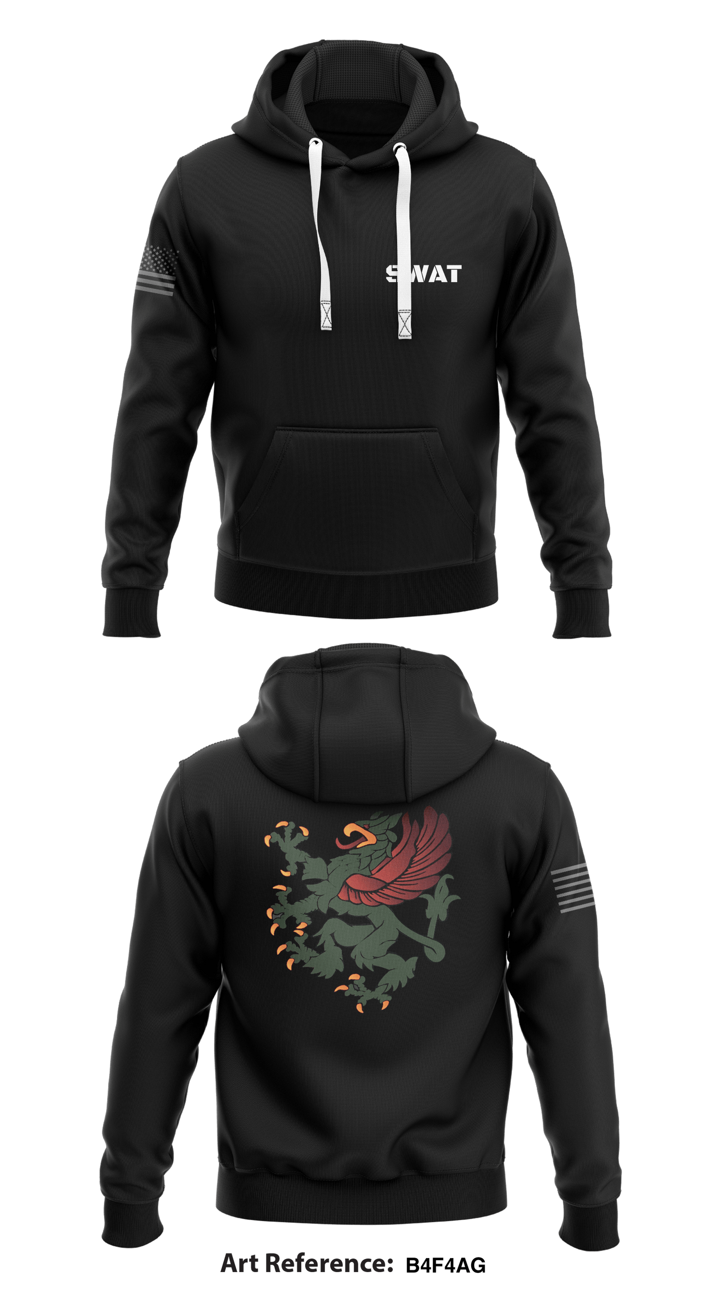 SWAT Store 3  Core Men's Hooded Performance Sweatshirt - B4F4ag