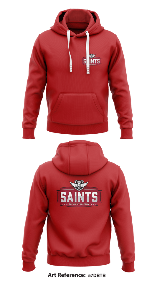 Mount Academy Saints Store 1 Core Men's Hooded Performance Sweatshirt - 57dbtb