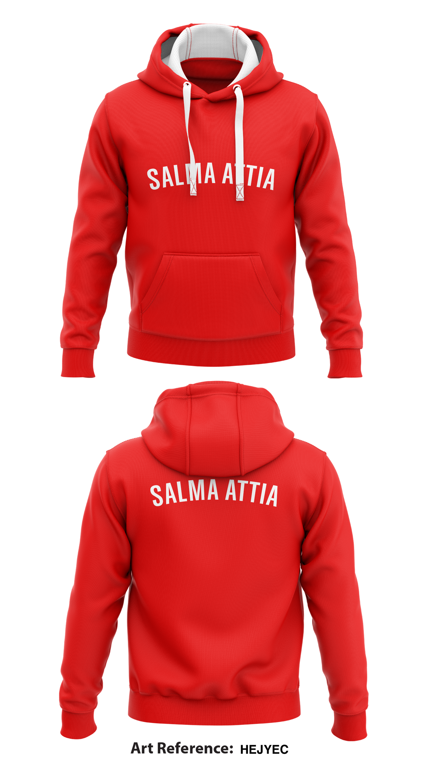 Salma Attia Store 1  Core Men's Hooded Performance Sweatshirt - hEJyEc