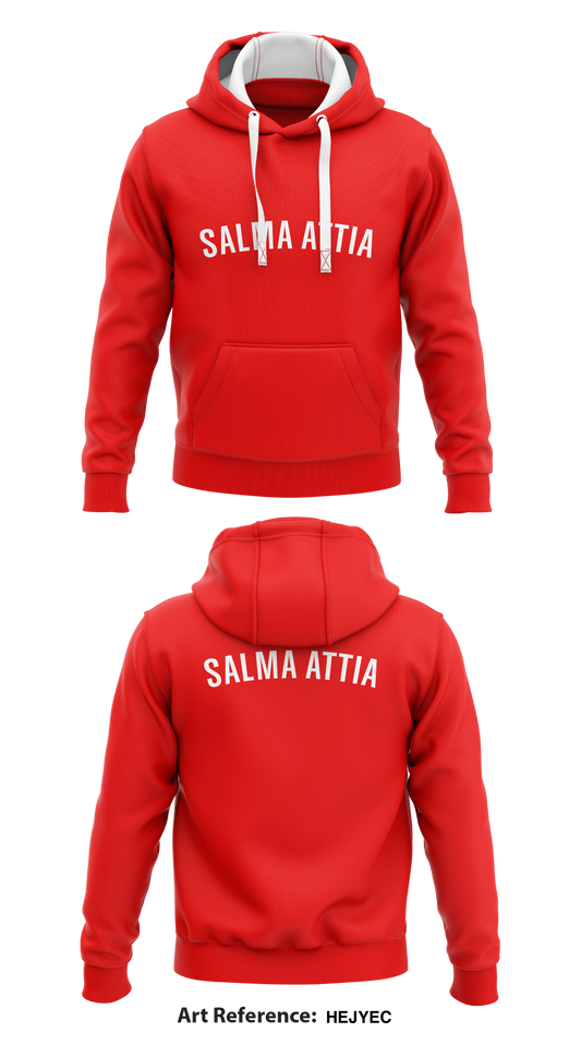 Salma Attia Store 1  Core Men's Hooded Performance Sweatshirt - hEJyEc