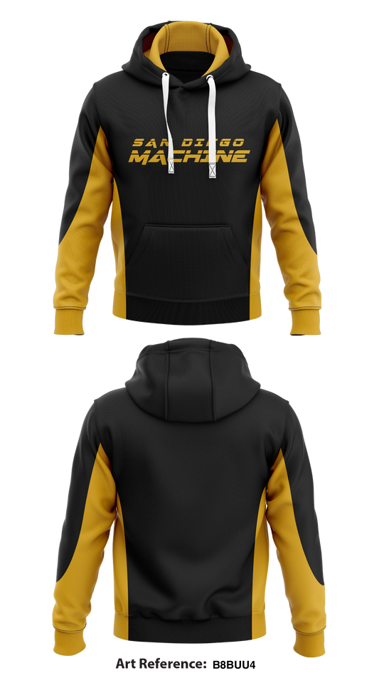 San Diego Machine Store 1  Core Men's Hooded Performance Sweatshirt - b8bUU4