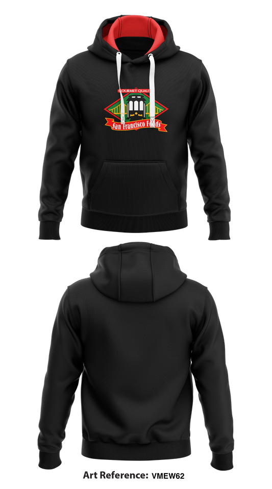 San Francisco Food Store 1  Core Men's Hooded Performance Sweatshirt - pbHwdj